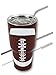 Football Tumbler Cup 30 oz with Lid, Straw and Cleaner, Gift for Mom Men Sports Travel Coffee Mug, Stainless Steel, Vacuum Insulated, Keep Drinks Hot and Cold