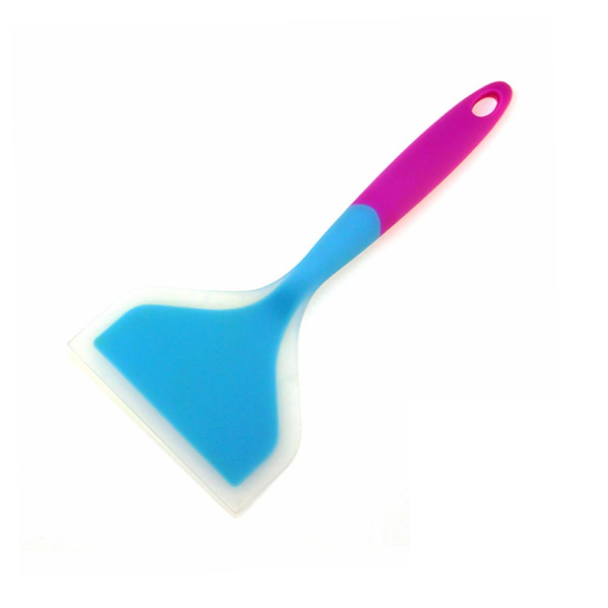 Garneck 2pcs Silicone Spatula Turner Bunt Pan Nonstick Flipping Spatula Nonstick Pot Kitchen Turner Wide Turner Spatula Cookingpots Nonstick Griddle Bbq Spatula Non Sticky Pans Fried