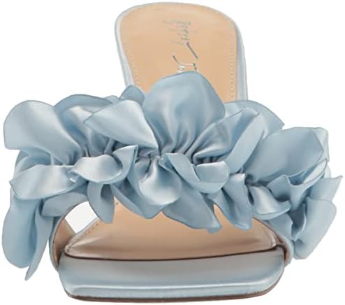 Betsey Johnson Women's Kimi Heeled Sandal, Light Blue, 5.5 | Image 1