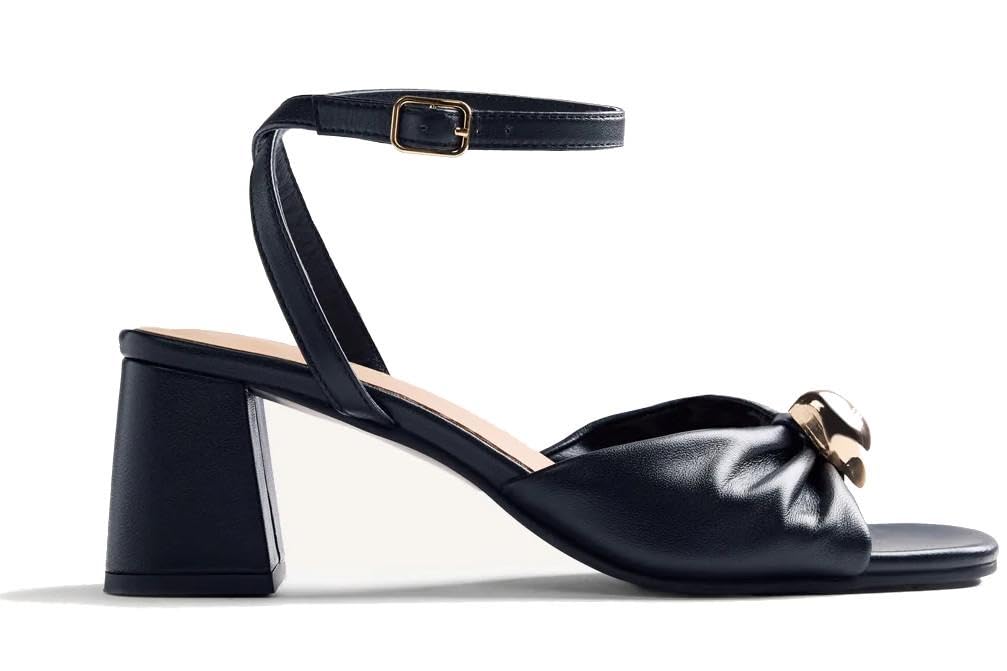 Gioseppo Women's Black High Heel Sandals, 7 Uk, Kabarnet Sandal