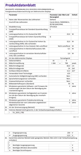 Gelhard GTV2452I Smart TV 24 Zoll DVB/S/S2/T2/C, DVD, USB, 12V 230 Volt WLAN – Bild 4