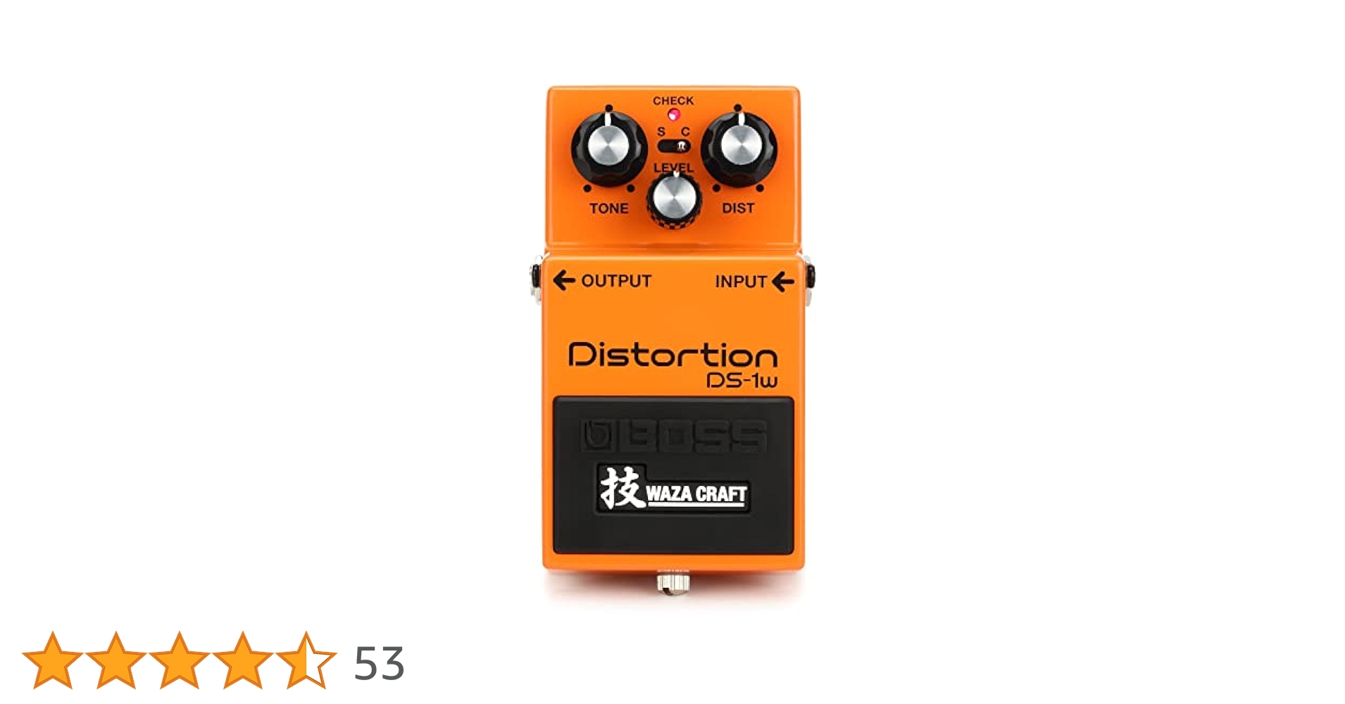 BOSS DS-1W 技 Waza Craft ディストーション 日本製 美品 Amazon | BOSS/DS-1W Distortion 技 WAZA CRAFT DS1W 日本製