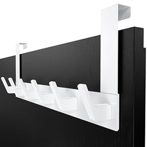 Dohomai 2025 Türhakenleiste Weiß 6 Haken