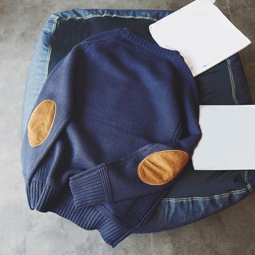 Men's Sweater Crew Neck Long Sleeve Sweaters Casual Pullover Sweater Cable Knit Pullover Fashion Warm Winter Tops2