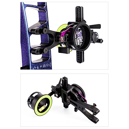 Derclive Compound Bow Sight 1 Pin 2 Aim Point Fast Eddie Sight Archery Accessories #TOP3