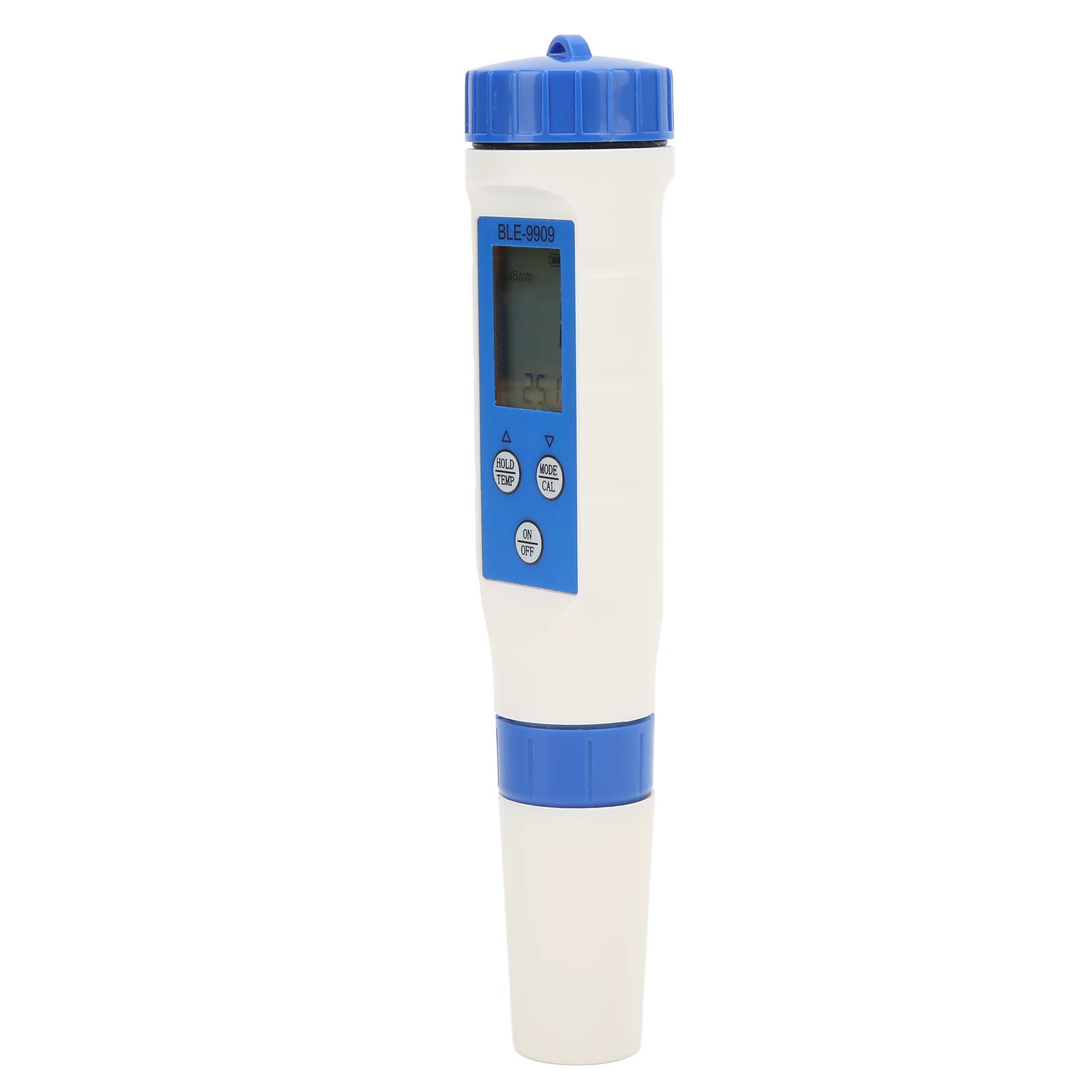 Probador de Calidad del Agua, Ph TDS EC Salinity Temperatura 5 en 1 Metro, con Electrodo de Vidrio de Alta Sensibilidad, para Acuarios de Laboratorios Piscinas