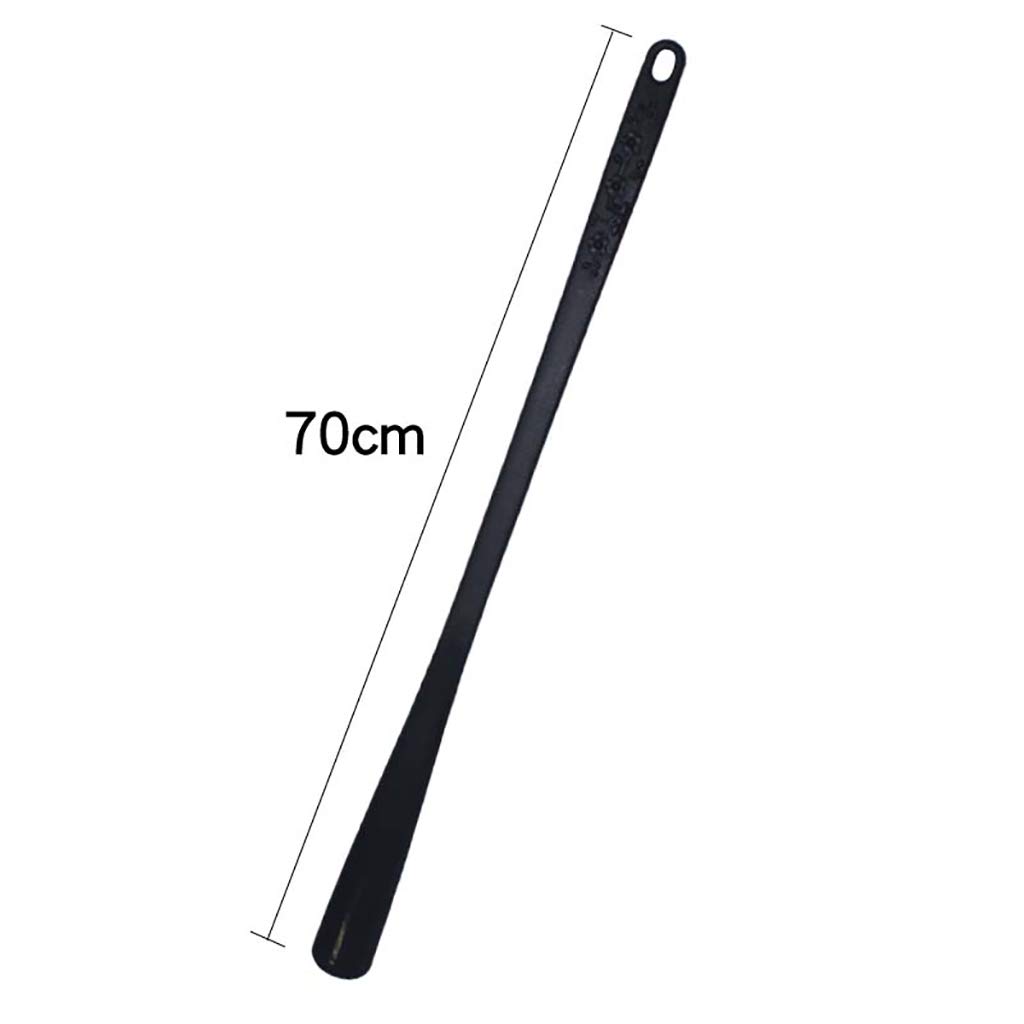 Calzador largo de plástico – 33 cm, herramienta de ajuste de zapatos, bocina portátil para un fácil acceso al calzado