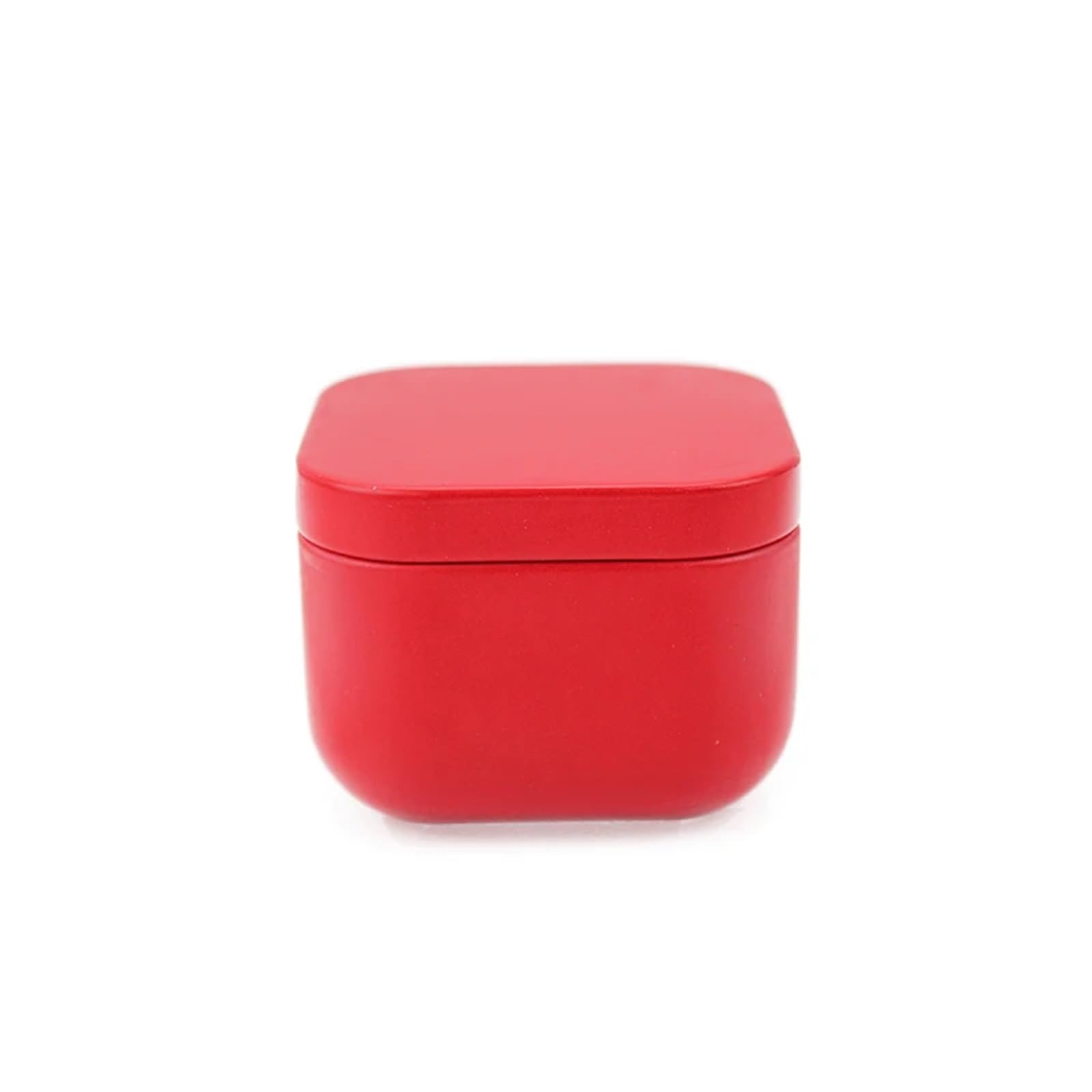 Gwyzax Metal Tin Box with Lids 50ml Empty Square Candle Jars with Lids 12/24pcs Metal Tin Containers for Storage