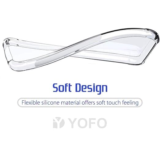 Image of Rubber Back Cover Compatible Model for Oppo CPH2127 / Oppo A53 - Transparent