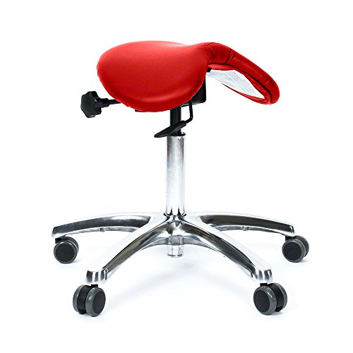 Image of Jobri BP1465RD Fully Adjustable Saddle Stool