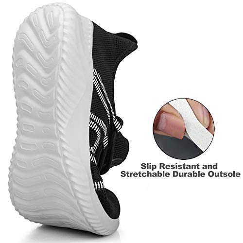Image of Feethit Womens Slip On Running Shoes Breathable Walking Shoes Lightweight Gym Workout Shoes Non Slip Fashion Sneakers