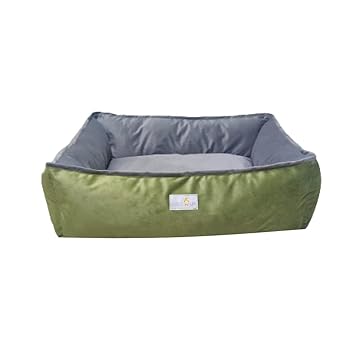 House of Furry Turkish Velvet Bolster Washable Dog/cat Bed