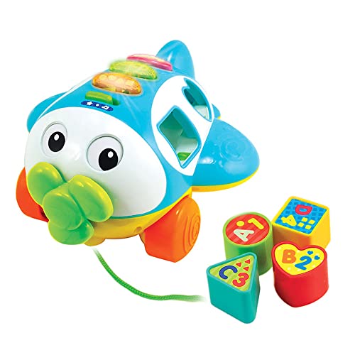 winfun Sort n Learn Pull Along Plane