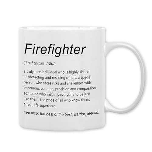 Taza cerámica para bombero 11oz QASHWEY miniatura 1