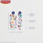 ELASTOPLAST Sensitive Kids Bandages for Wound Care and First Aid Kit (Pack of 2), Extra Skin-Friendly Hypoallergenic Bandages, Bacteria Shield, Painless Removal, Latex Free, First Aid Supplies, 2 Sizes, 2 x 20 Strips