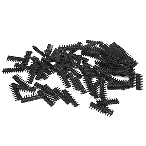 1000 clavos redondos de gas 3/4 pulg con película negra para fijación de puertas y ventanas con mayor penetrabilidad miniatura 6