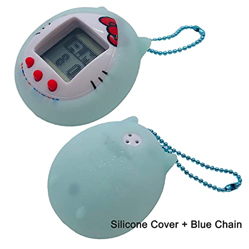 Image of Silicone Cover Case for Tamagotchi Hello Kitty Pet with Ball Chain