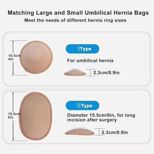 Faja para Hernia Umbilical para Hombre y Mujer, Tela Transpirable, Mediana miniatura 2