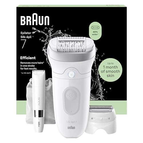 Braun Silképil 7 Epilator for Women 7-441 Silver