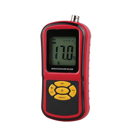 Humidimètre de grain GM640 avec sonde de mesure longue et écran LCD