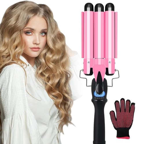 Rizador Fotgear 3 Barriles Ondas Naturales Duraderas