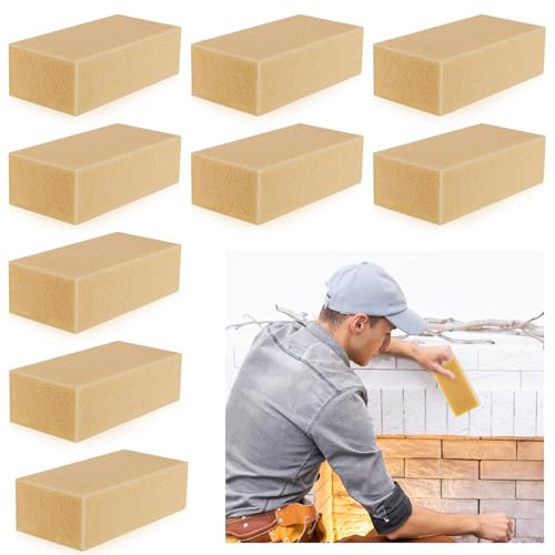 Image of Tessco for you 9 Pcs Reusable Soot Eraser Sponge for Dry Cleaning - Effective Soot Remover for Pet Hair, Dust, and Dirt on Painted Walls, Books, and Car Interiors