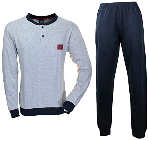 Enrico Coveri Pigiama Uomo Cotone Jersey Manica