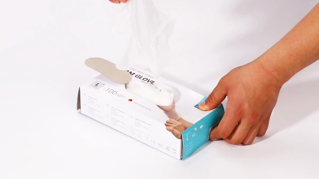 Guanti Monouso In Vinile EUROPAPA - Senza Lattice, 100 Pezzi, Adatti Per Alimenti E Igiene - Foto 5