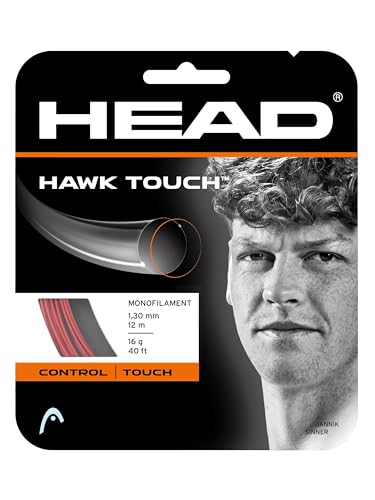 HEAD Hawk Touch Tennis String Set 17g Red