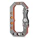 WINGOO Stainless Steel Key Chain Quickdraw Carabiner Anti-lost Key Chain Climbing Carabiner Backpack Buckle(Orange)