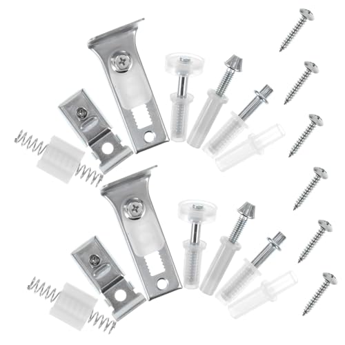 Kit de Herrajes para Puerta Plegable DIY para Reparación de Puerta Corredera de Clóset miniatura 1