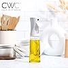 COOK WITH COLOR Glass Oil Sprayer for Cooking, BBQ, Salad Olive Oil Spray Bottle with Non-Slip Handle, Oil Sprayer Bottles for Healthy Eating, Grey #1