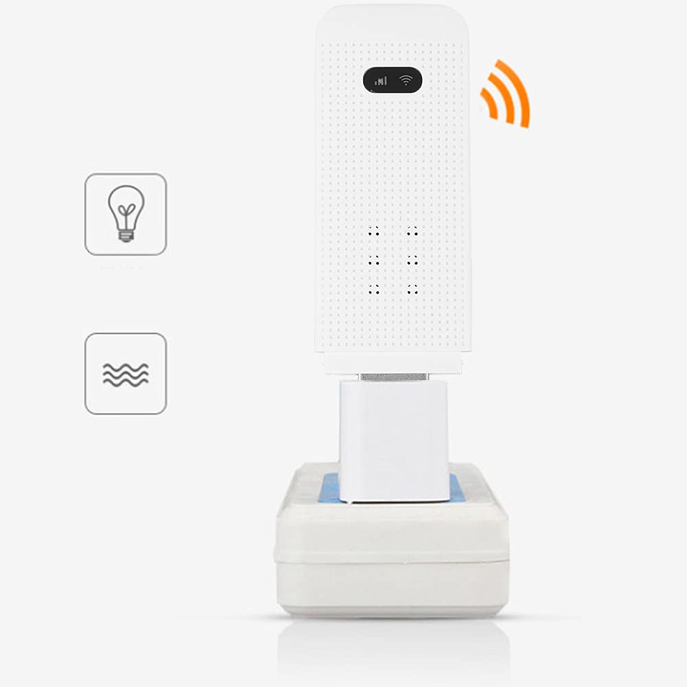 Fyearfly Adaptador de red USB 4G LTE, aumenta la conectividad inalámbrica, evita la congestión de la red, versión europea, enrutador inalámbrico portátil, fácil configuración