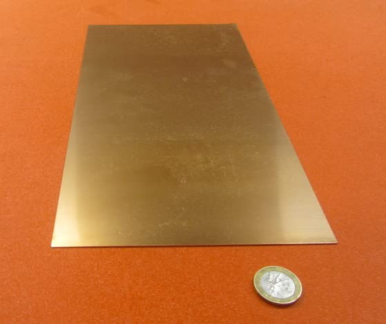 510 Phosphorus Bronze Shim .025inch Thick x 6.0inch Width x 12inch Length (MS-572-21-12)