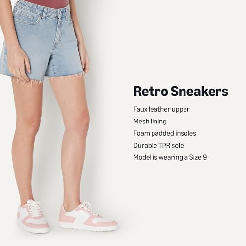 Image of Amazon Essentials Women's Low Top Court Sneakers with Padded Collar