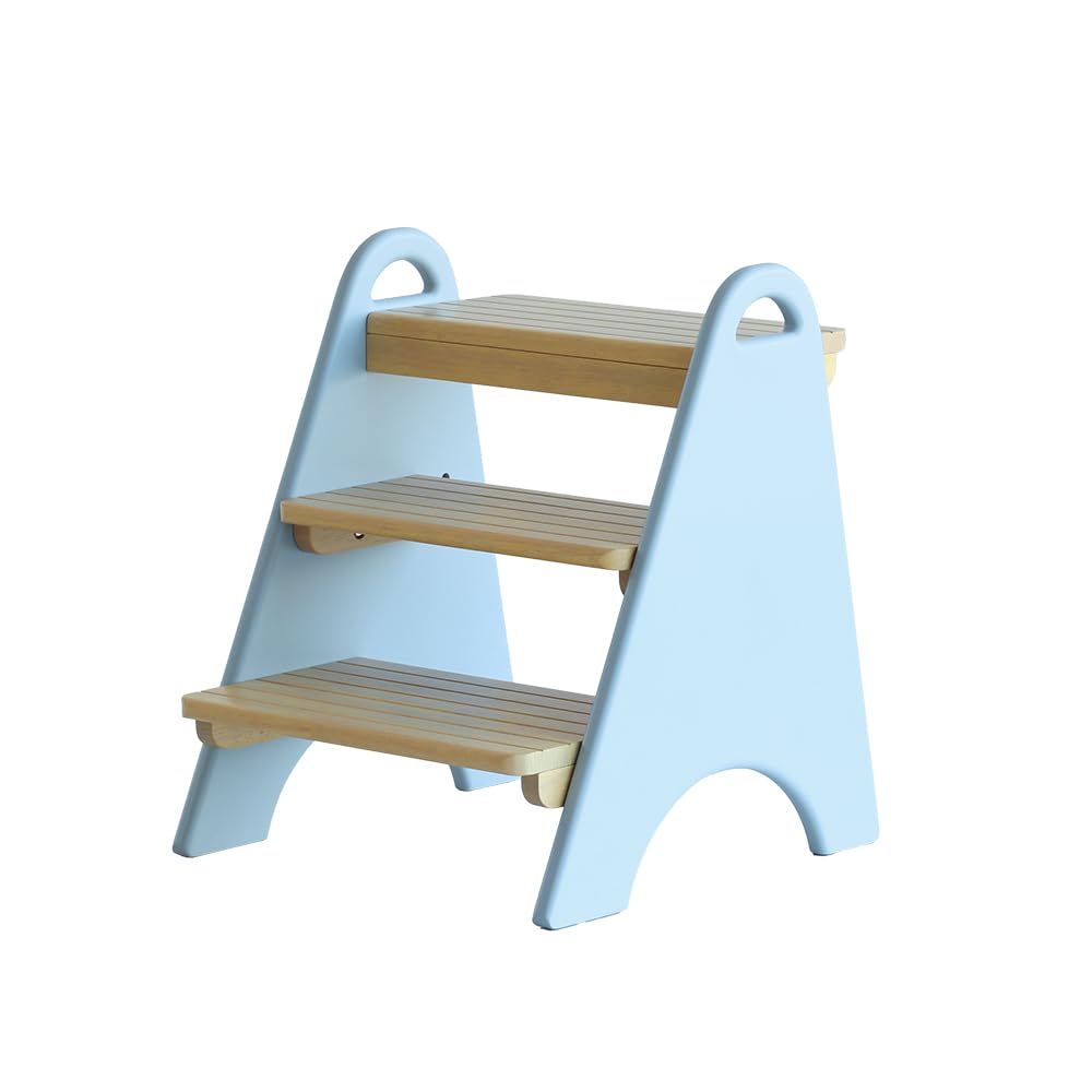 Amazon.co.jp: [市場] キッズステップ 踏み台 子供 3段 ティアナ 木製