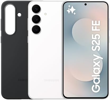 Samsung Galaxy S25 FE con Silicone Cover Black