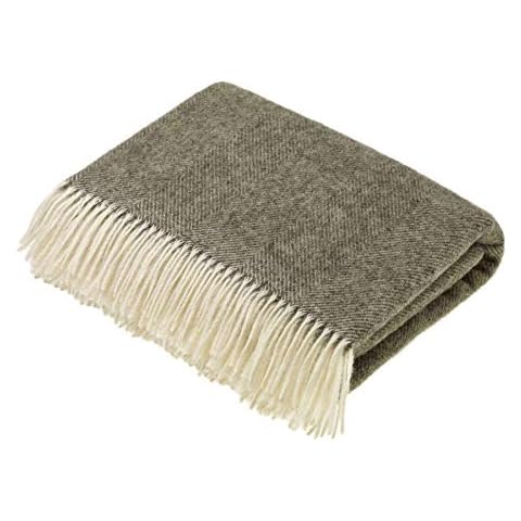 Bronte by Moon Vintage Grey Throw Cover