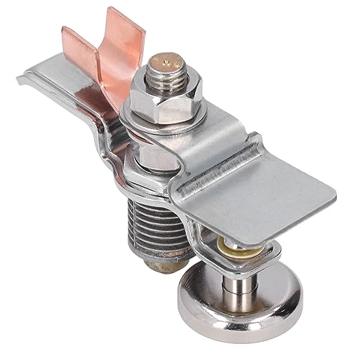 Magnetic Ground Clamp Welding Ground Clamp Large Suction Area 88lb Traction Force Stable With Arc Plate For Electrical Equipment