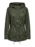 ONLY Damen ONLNEWLORCA Spring Canvas CC OTW Parka, Forest Night, XL 15168792