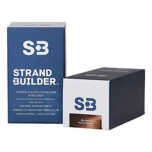 Miniatura 10 de Fibras capilares para adelgazamiento del cabello y pérdida de cabello, fibras naturales de queratina para la construcción del cabello, espesante de