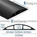 Bates- Floor Cord Cover, 6ft Cable Cover, Cord Cover Floor, Cord Protector, Floor Cable Cover, Cord Hider Floor, Extension Cord Cover, Cable Cover Floor, Cable Floor Cover, Cable Covers for Cords