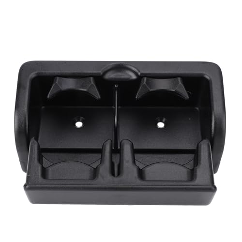 Porte-gobelet de console arrière pliable en ABS noir pour passagers