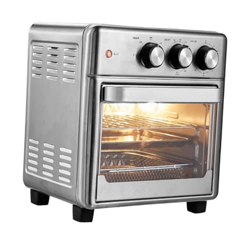 Ｂｅｓｇａ 5 em 1 Air Fryer Toaster forno em aço inoxidável desligar a casa com fritadeira elétrica para churrasqueiras assados