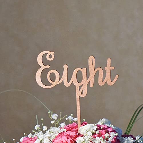 Custom Table numbers, 1 send, custom wedding table number, text table number, personalized table name, any font Custom Table numbers, 1 send, decor for flower