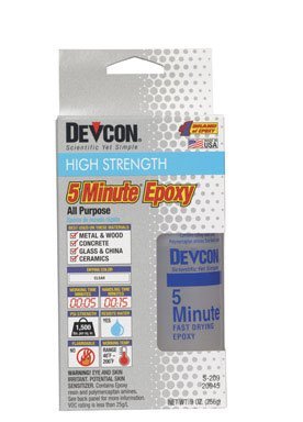 Devcon 20945 S-209 High Strength 5-Minute Fast Drying Epoxy