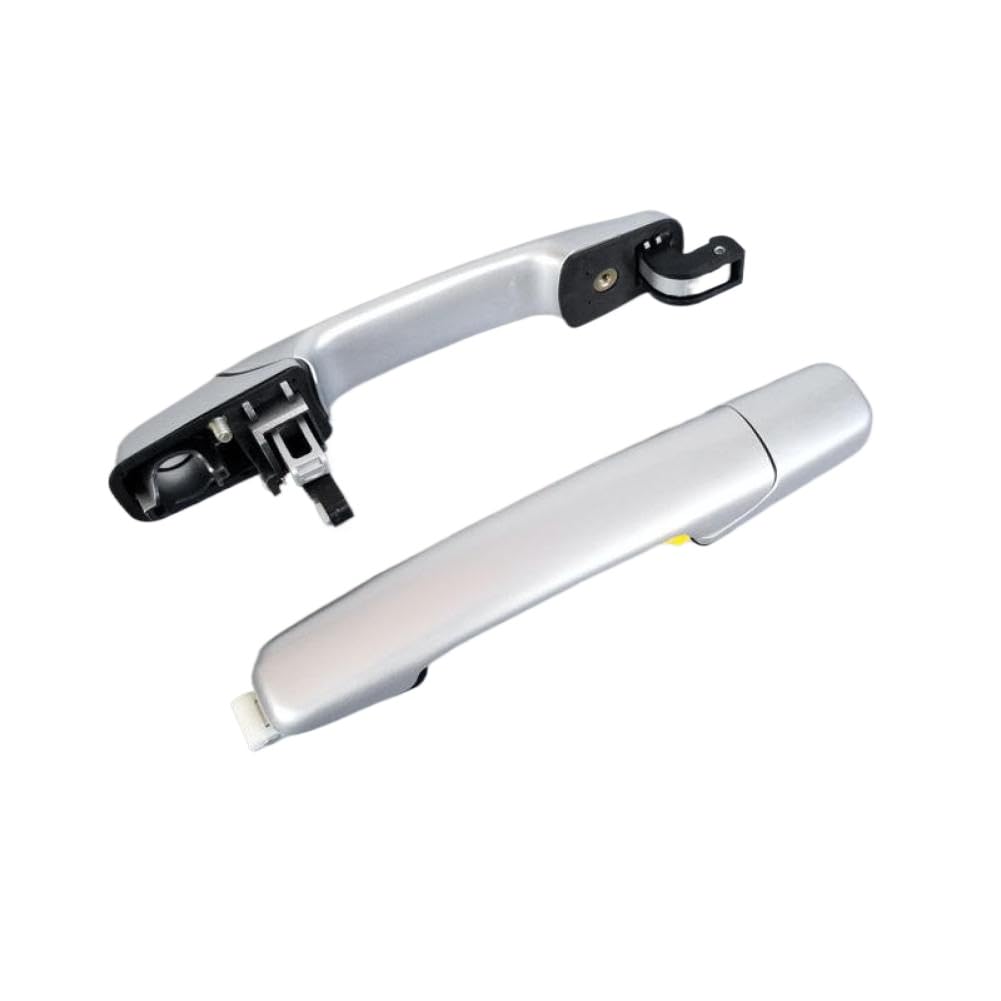 FcvBtkcZa Front Door Outer Handle and Rear Sliding Door Open Handle Catcher Compatible with M80 M70 M90 Van(Silvery Painted)