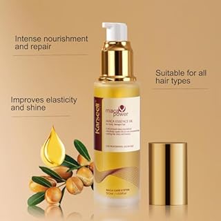 Karseell Collagen Hair Treatment Deep Repair Conditioning, Hair Mask Argan Oil Set for Dry Damaged Hair All Hair Types 16.9floz + 1.69floz