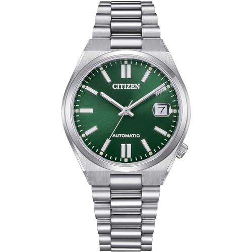 Citizen NJ0200-50X Tsuyosa montre mécanique automatique en acier inoxydable avec verre saphir
