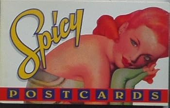Paperback Spicy Postcard Book: Naughty 30's Pulp Covers Book
